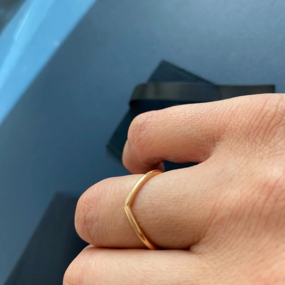 Eva Fehren 18K Rose Gold Sergeant Ring - Picture 7 of 8